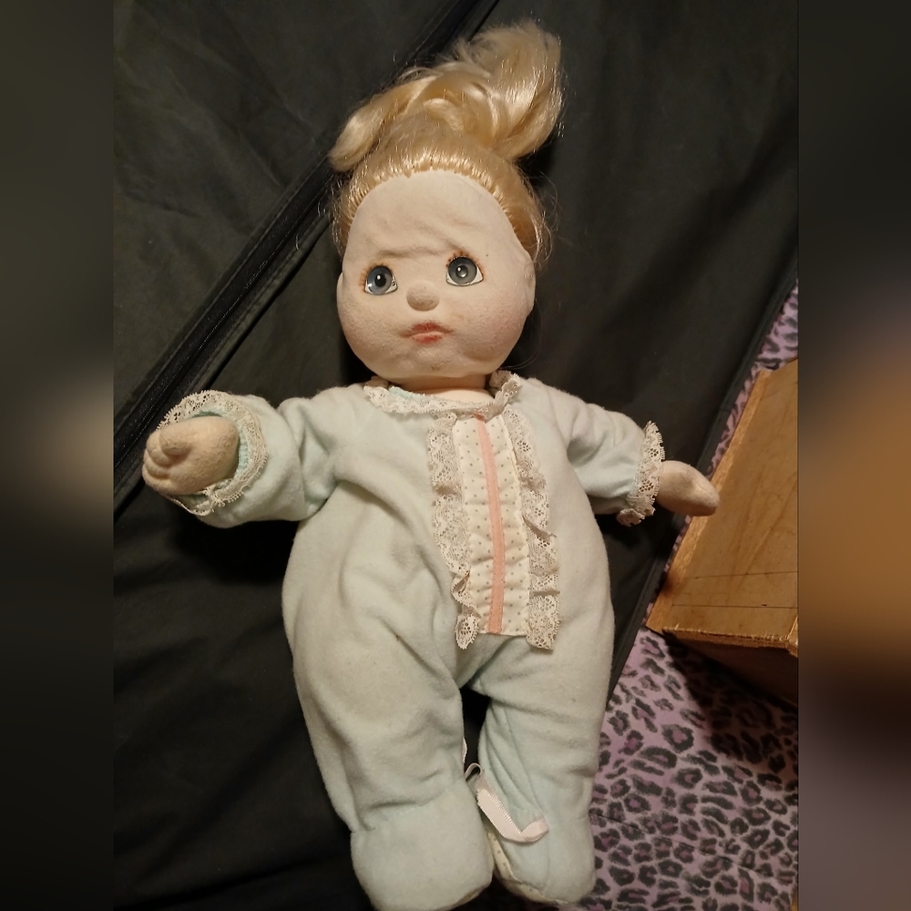 Vintage My Child Blue Baby Doll